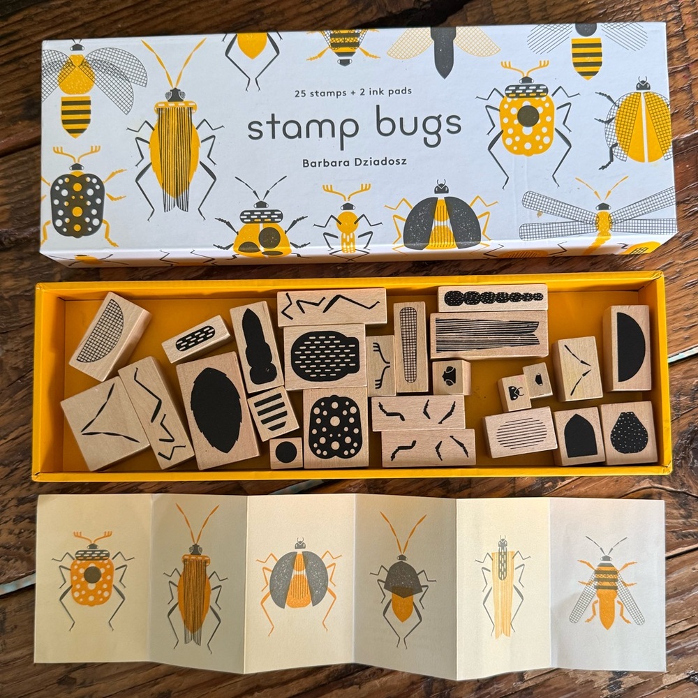 Set of 25 Bug Stamps by Princeton Architectural Press